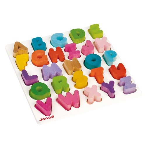 Puzzle Alphabet WOOD